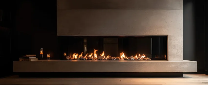 Gas Fireplace Ember Bed Design Services in Norwalk, Connecticut