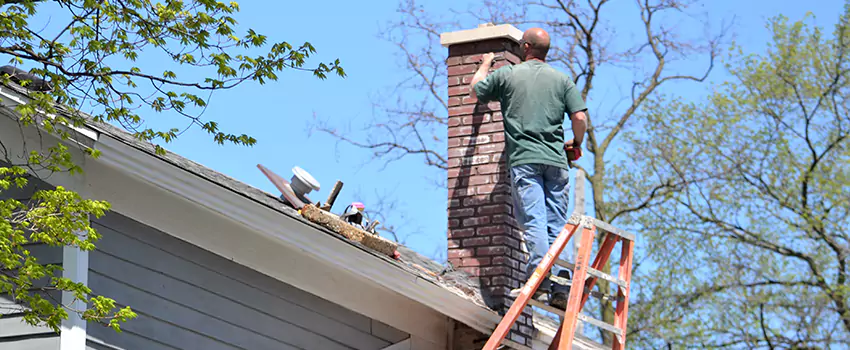 Vinyl and PVC Chimney Flashing Installation in Norwalk, CT